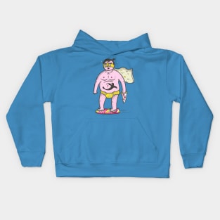 Retired superhero Kids Hoodie